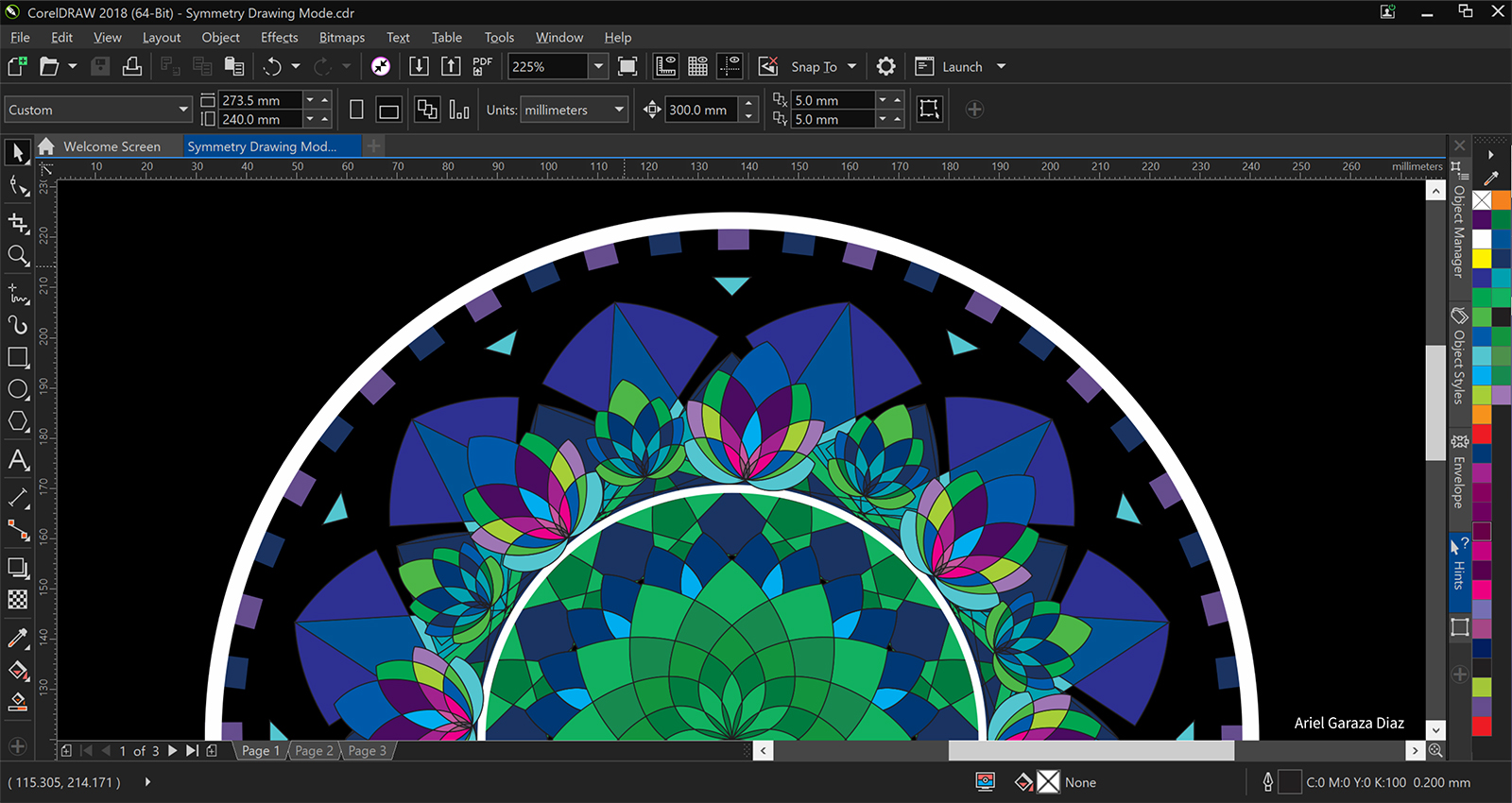 coreldraw graphics suite 2018 launches  symmetry drawing mode copy
