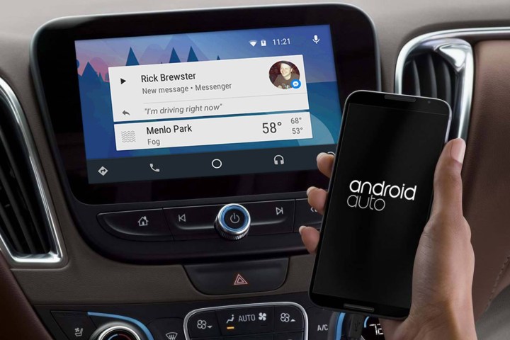 facebook messenger android auto.