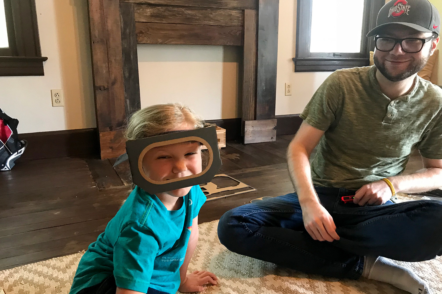 nintendo labo robot kit product experience review mask smile