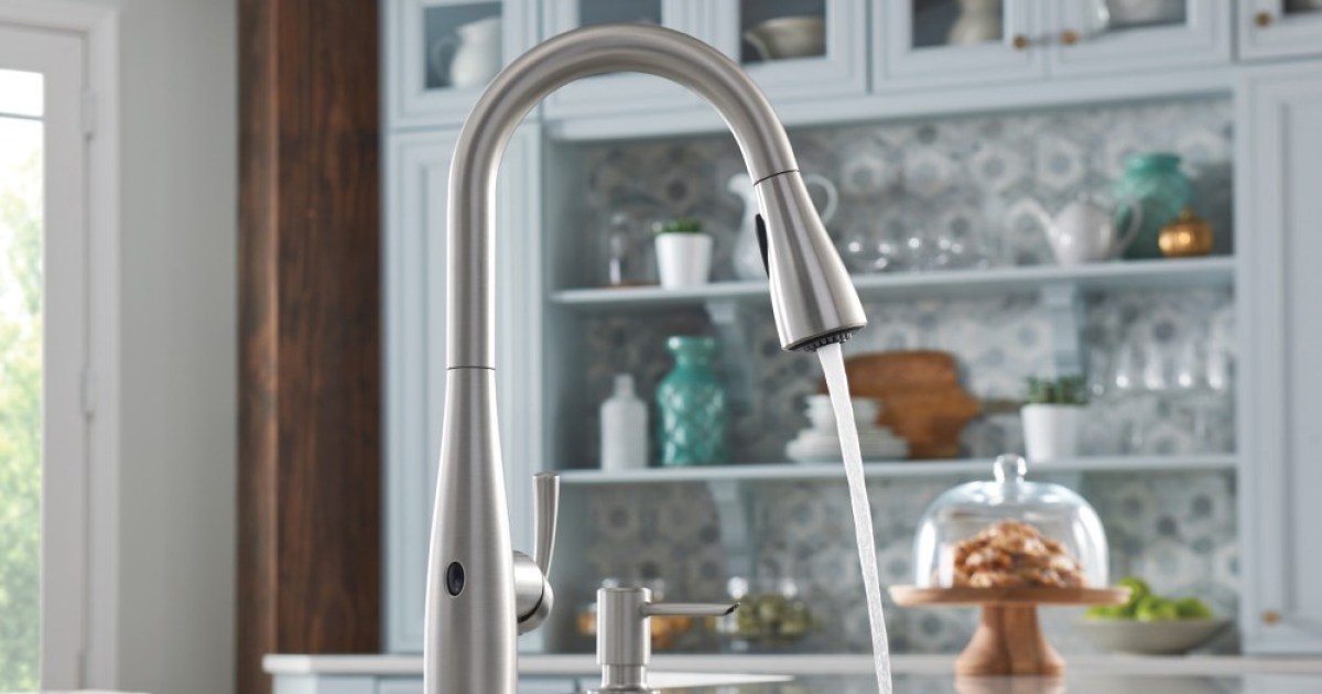 The Moen Essie Touchless Faucet Brings