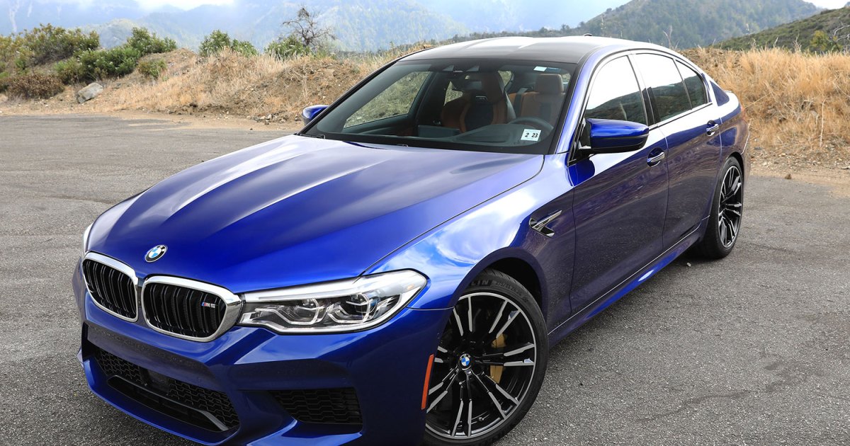 All-wheel drive evolution of the BMW M5 slides into view
