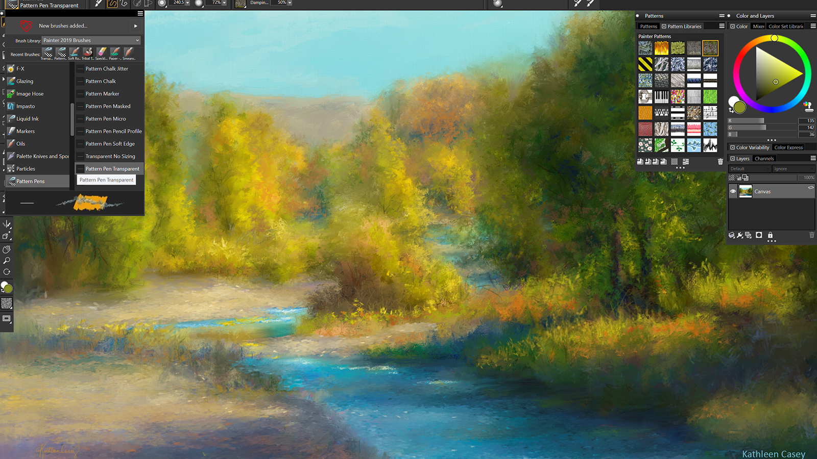 corel painter 2019 announced color  pattern pens and patterns photo workflow