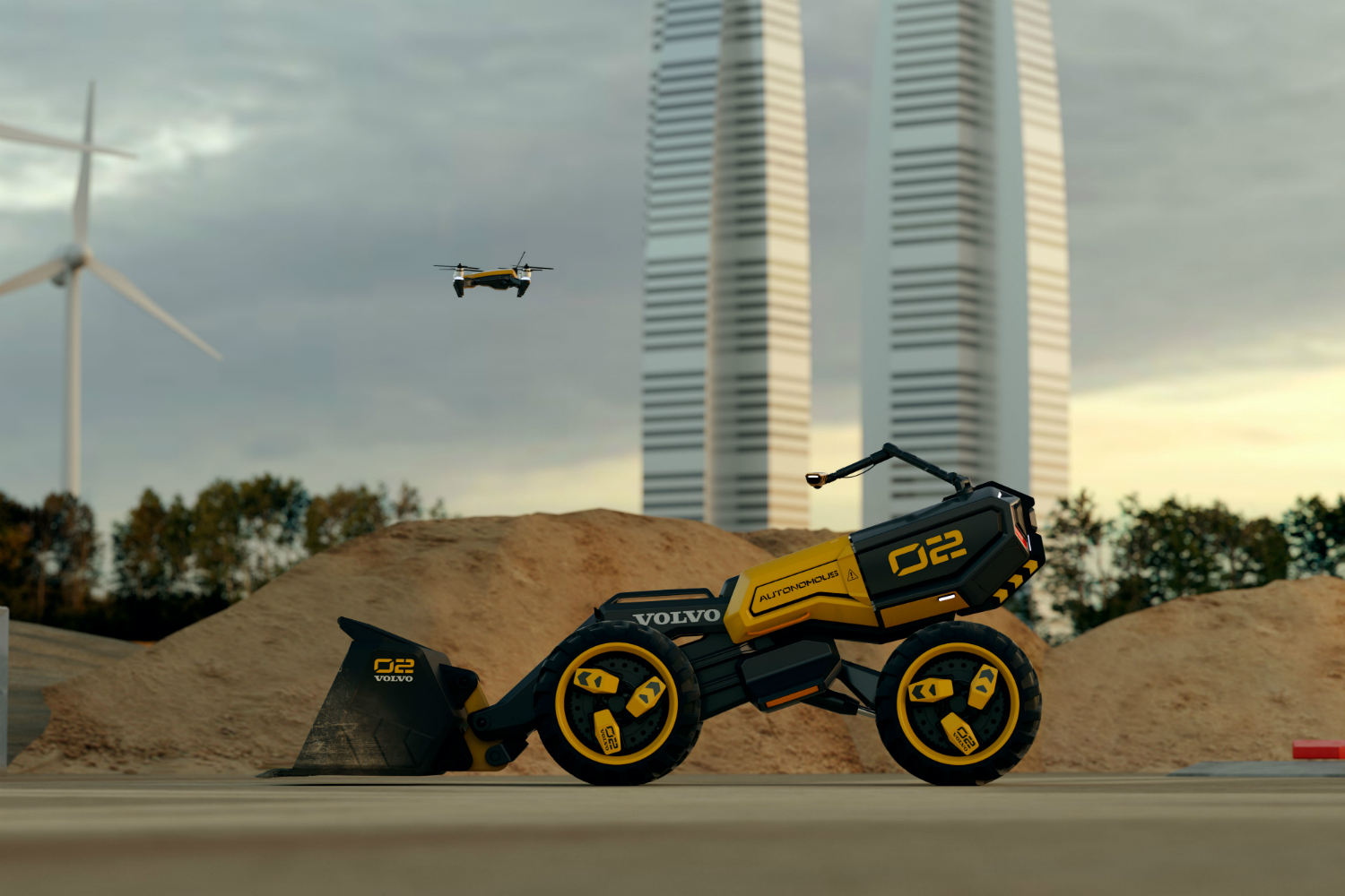 volvo lego wheel loader and 03
