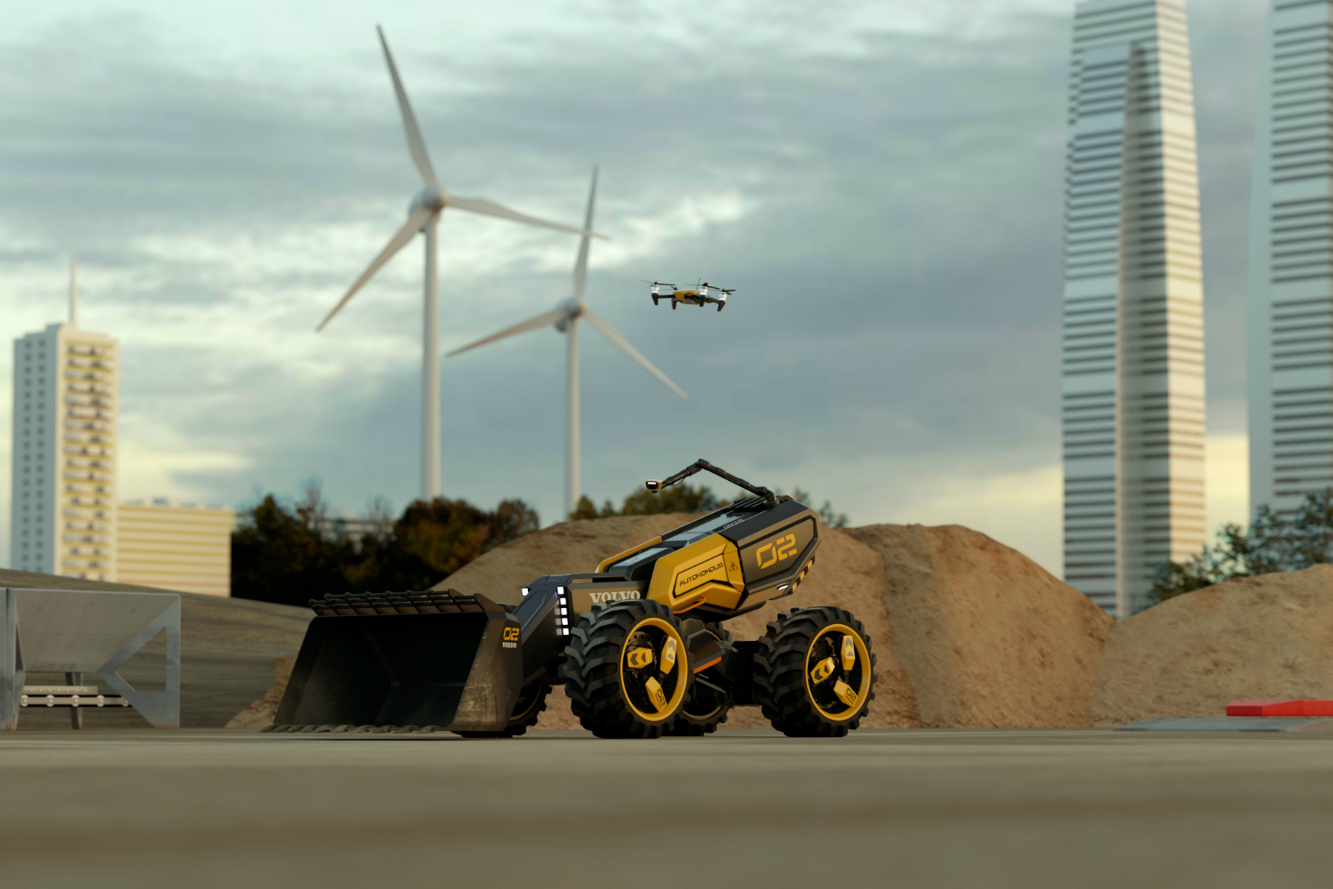 volvo lego wheel loader and 04