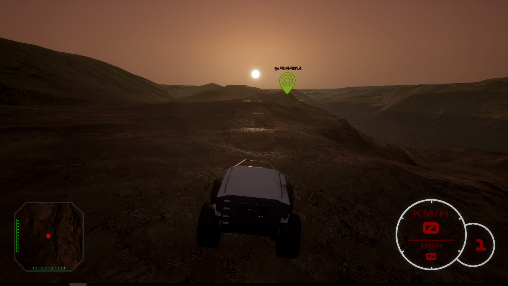 Mars Exploration Simulator Red Rover