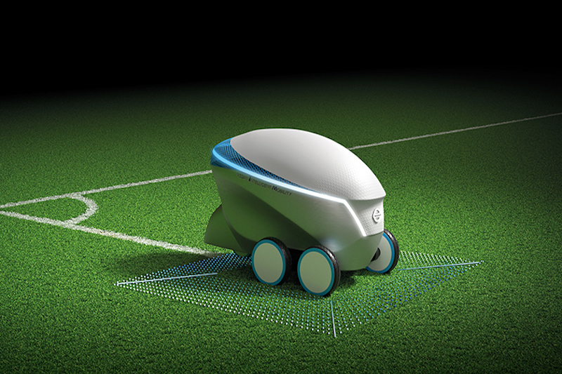 Nissan's Pitch-R Robot is Here to Put Field Stripers Out of Work ...