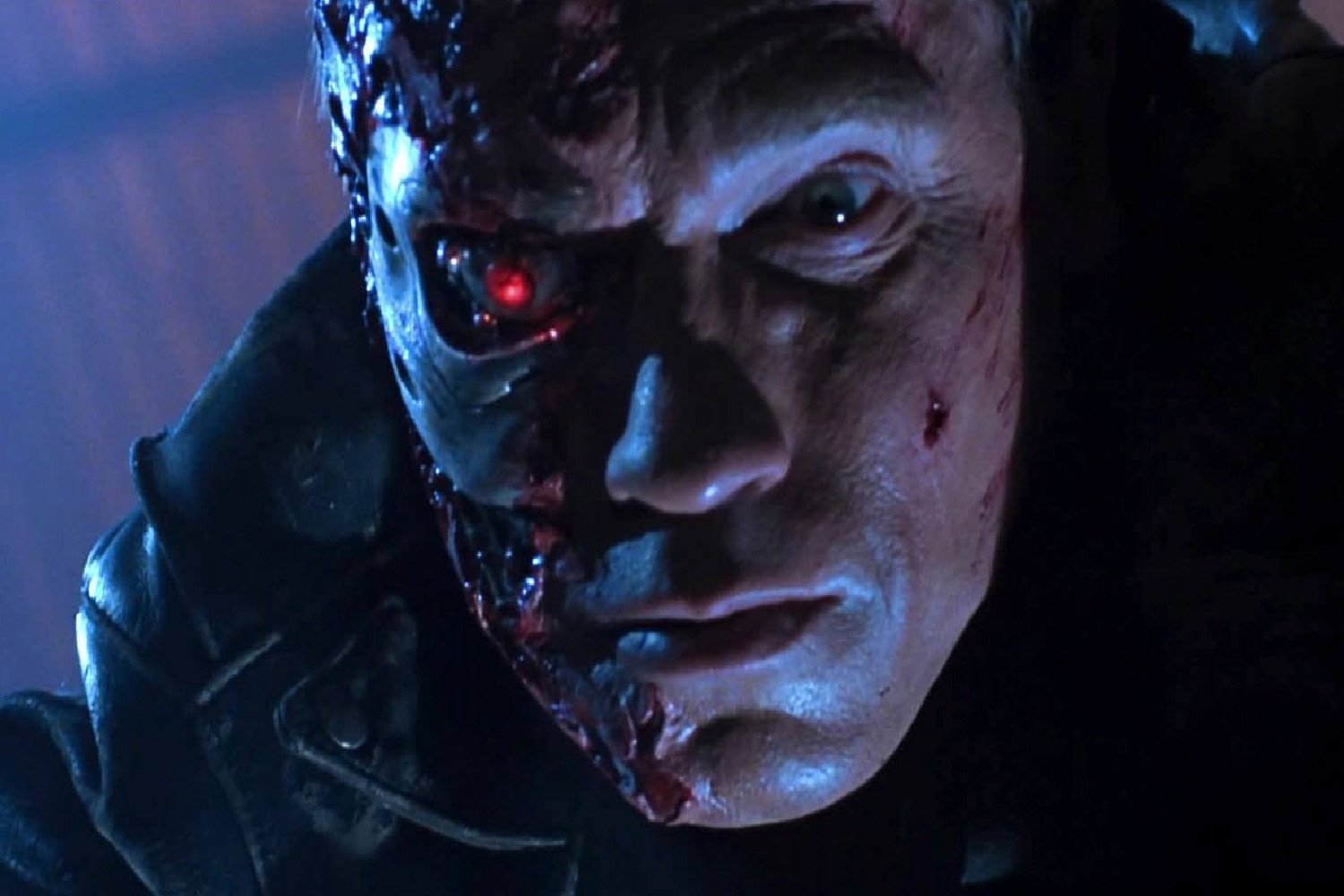 Arnold Schwarzenegger en Terminator 2: El juicio final.