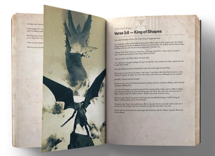 destiny lore anthology book series grimoire open