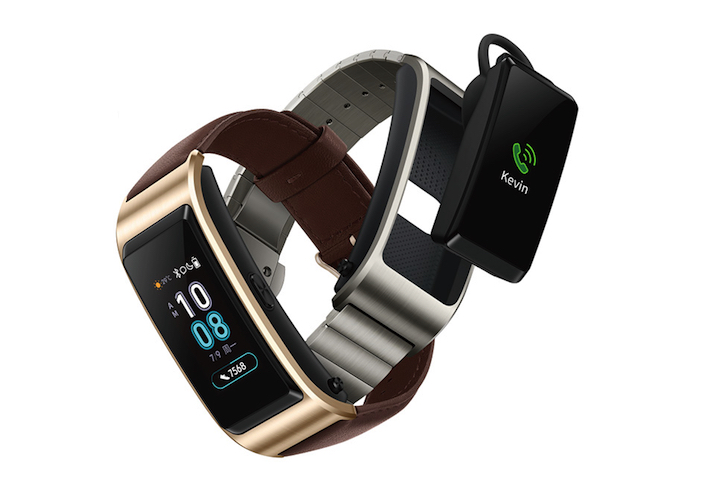 TalkBand B5 is a Bluetooth Earpiece Worn in the Ear, And on Your Wrist