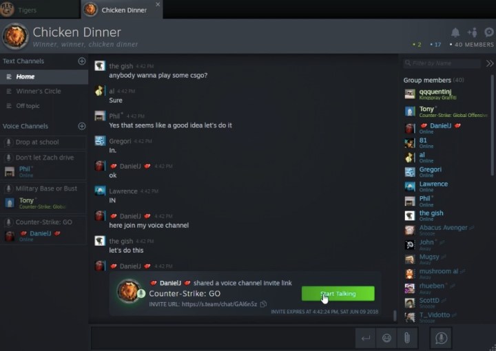 Steam'S Revamped Chat Client Takes Cues From Discord | Digital Trends