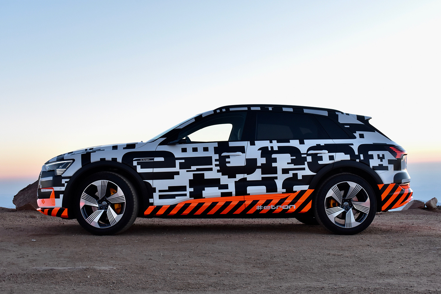 Audi E-Tron Electric SUV profile