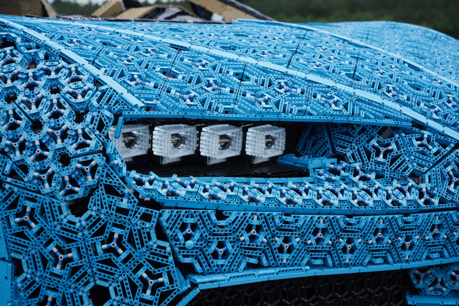 Life-size Lego Bugatti Chiron