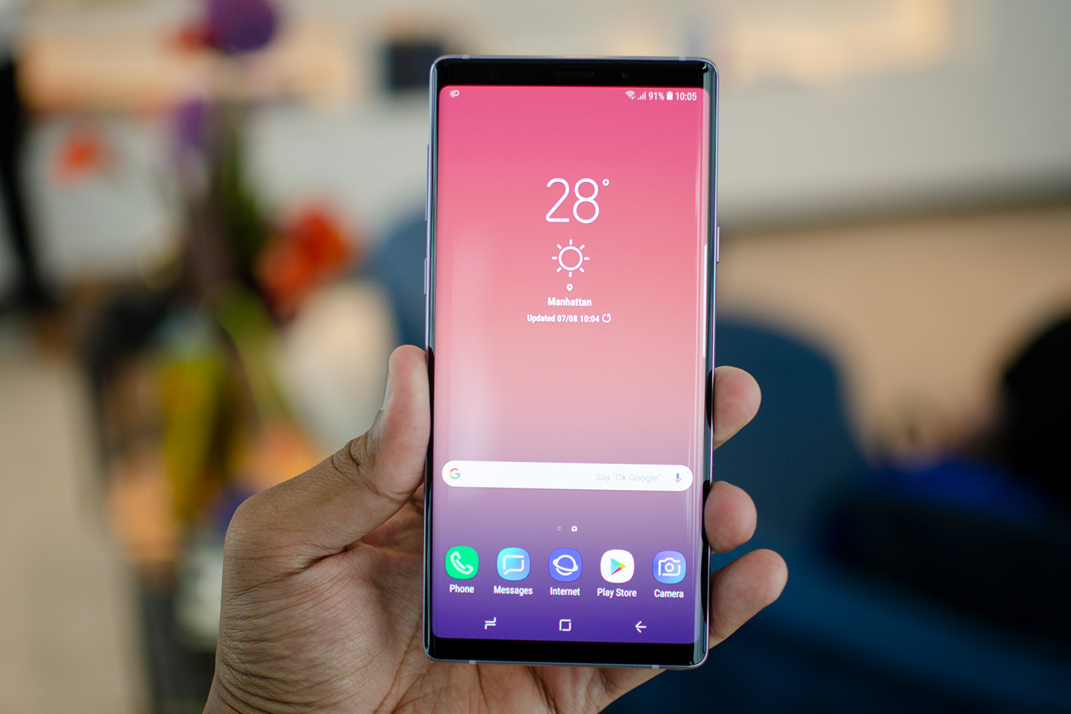 Galaxy Note 9 front