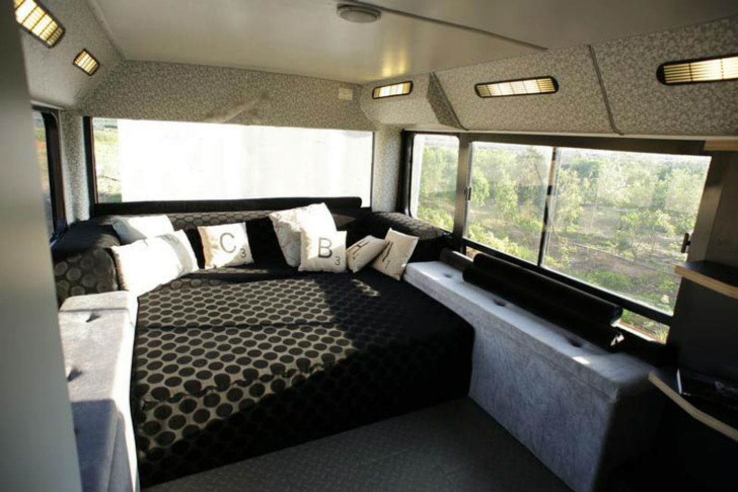 coolest bus to mobile home conversions israelbusbedroom