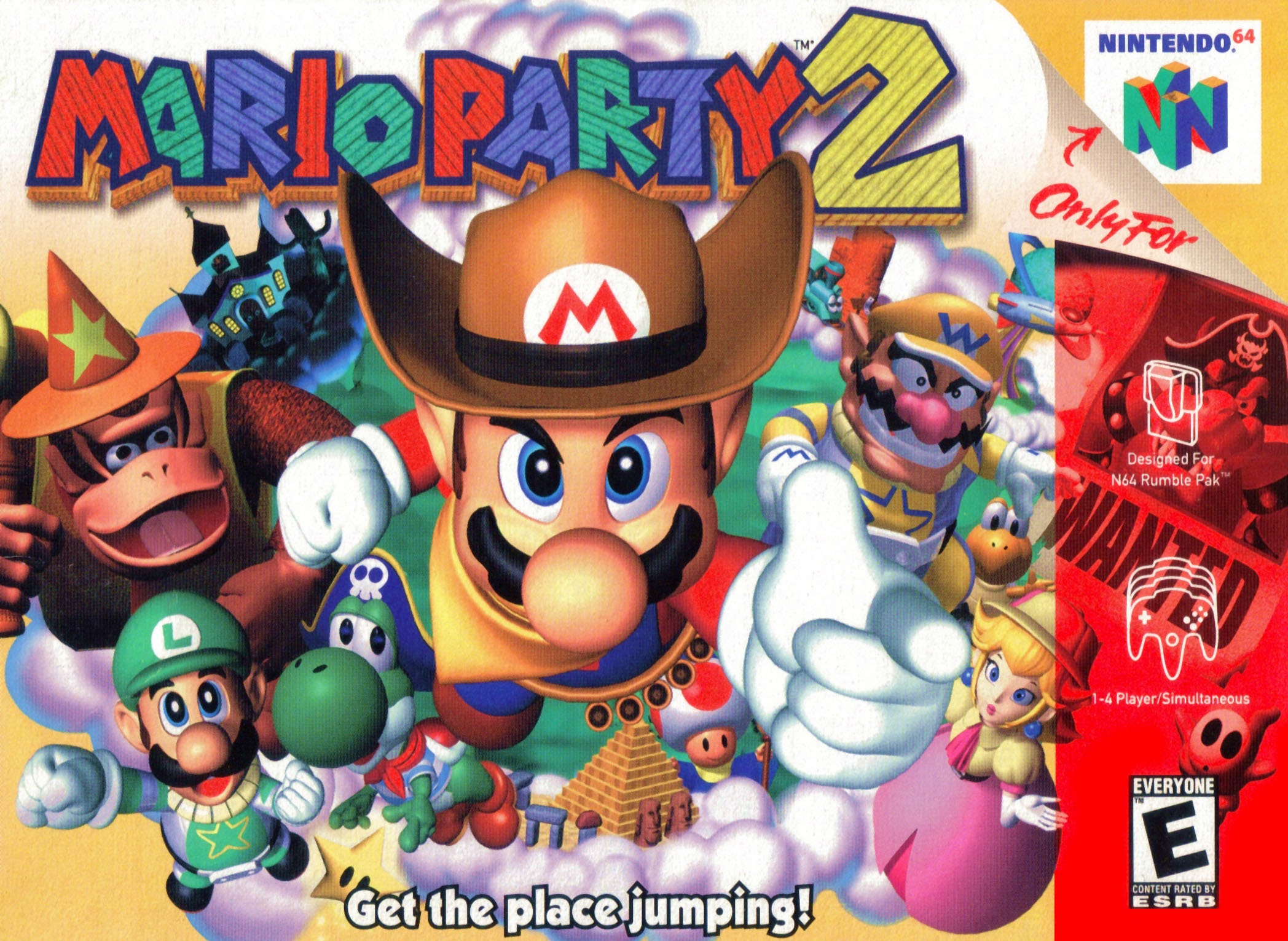 Mario Party 2 boxart.
