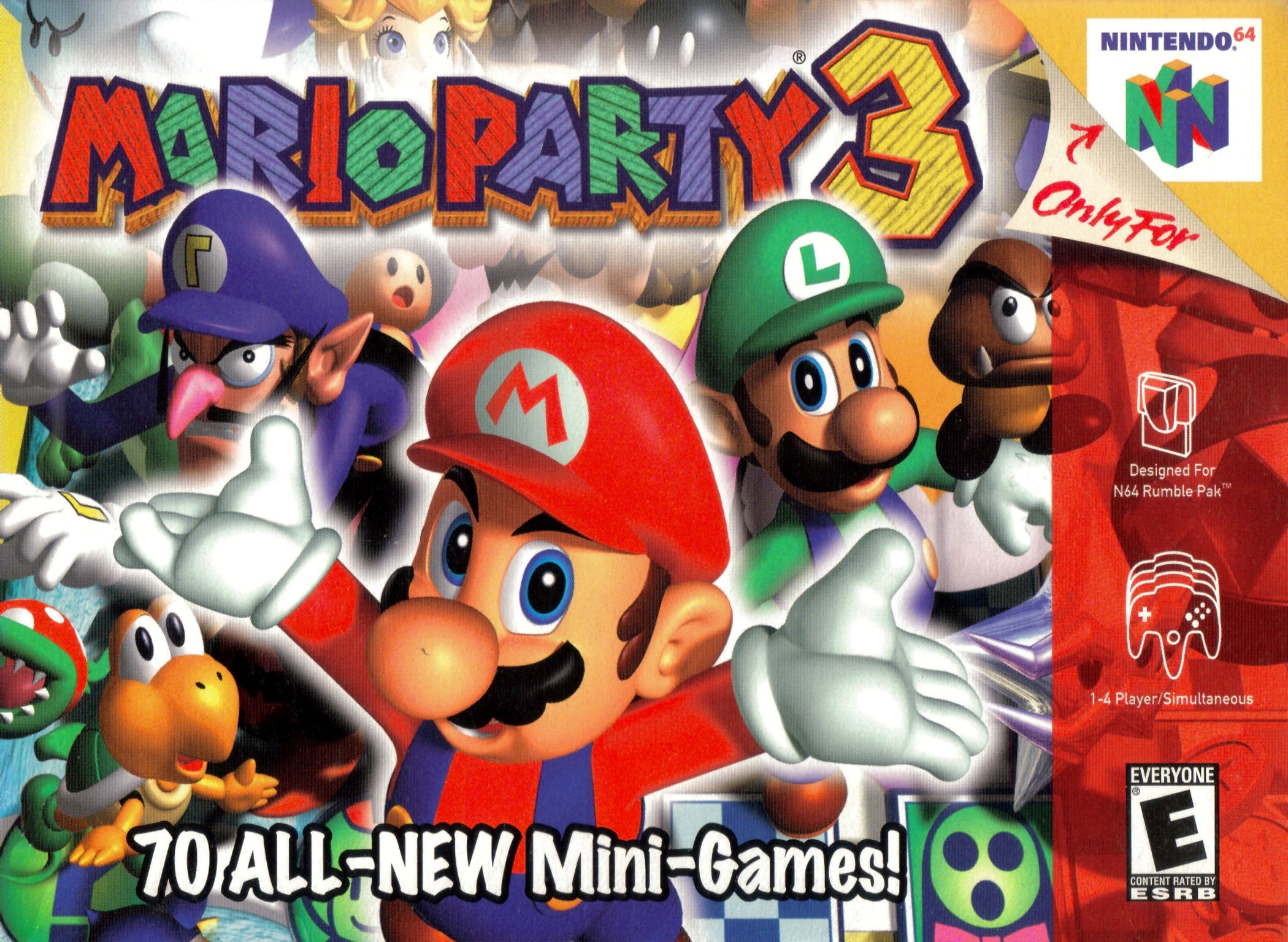 best n64 games mario party 3