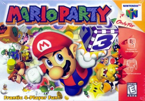 best n64 games mario party cover