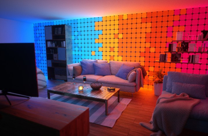 anspændt Vejhus Skeptisk The Nanoleaf Canvas Will Light Up Your Entire Wall | Digital Trends