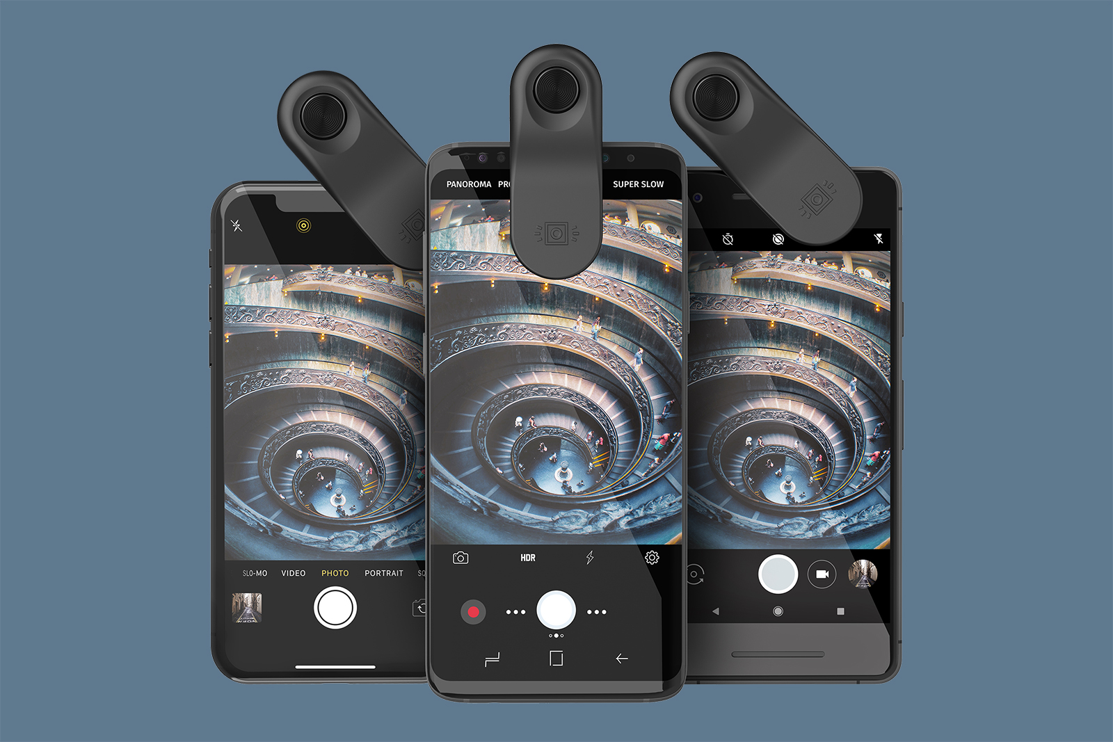 olloclip multi device clip announced fisheye  macro 1