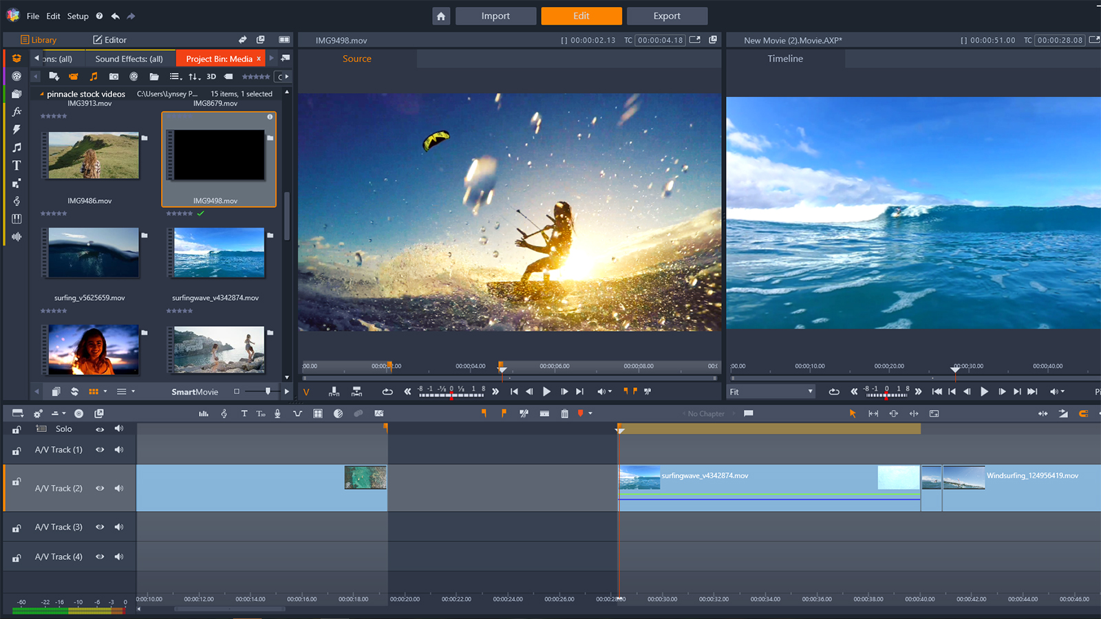 pinnacle studio 22 announced plus and ultimate  three four point editing copy