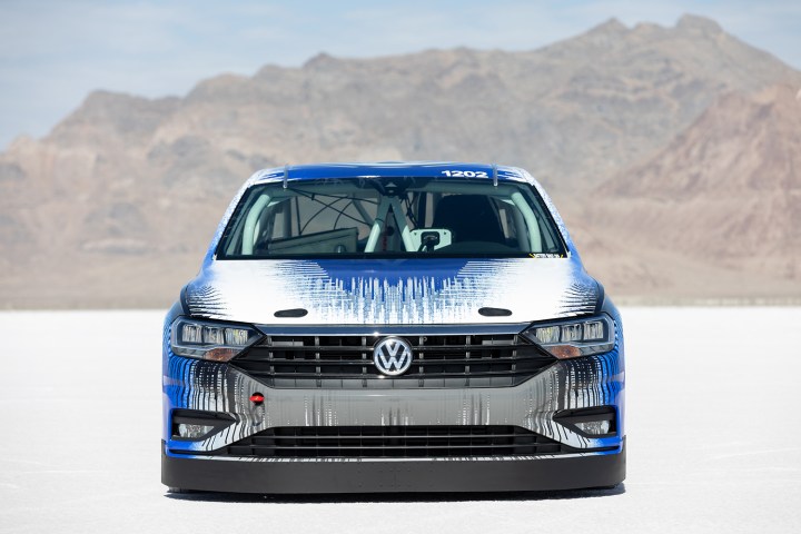 At Bonneville, a 210-mph Volkswagen Jetta is nothing unusual