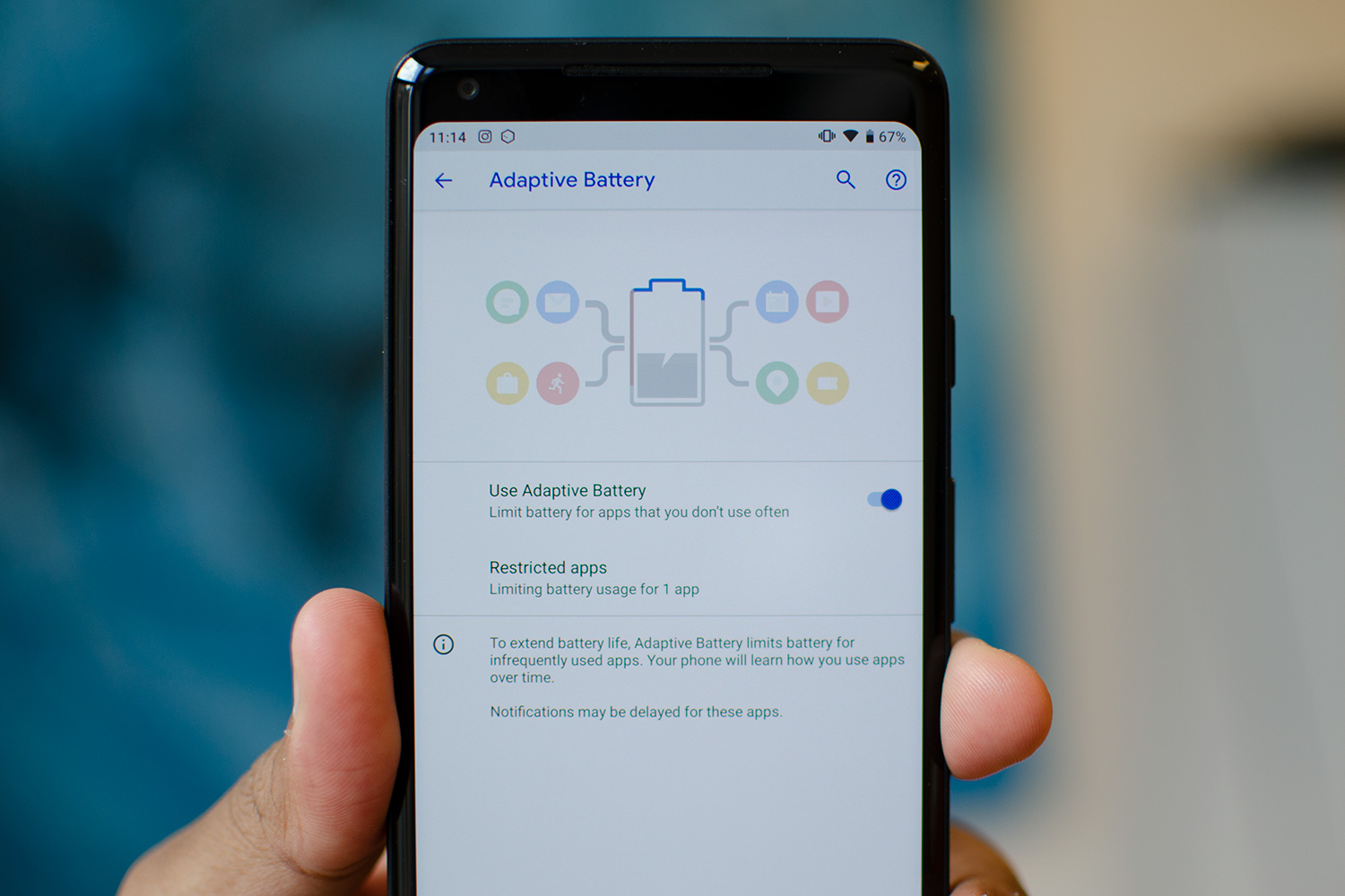 android 9 pie adaptive battery