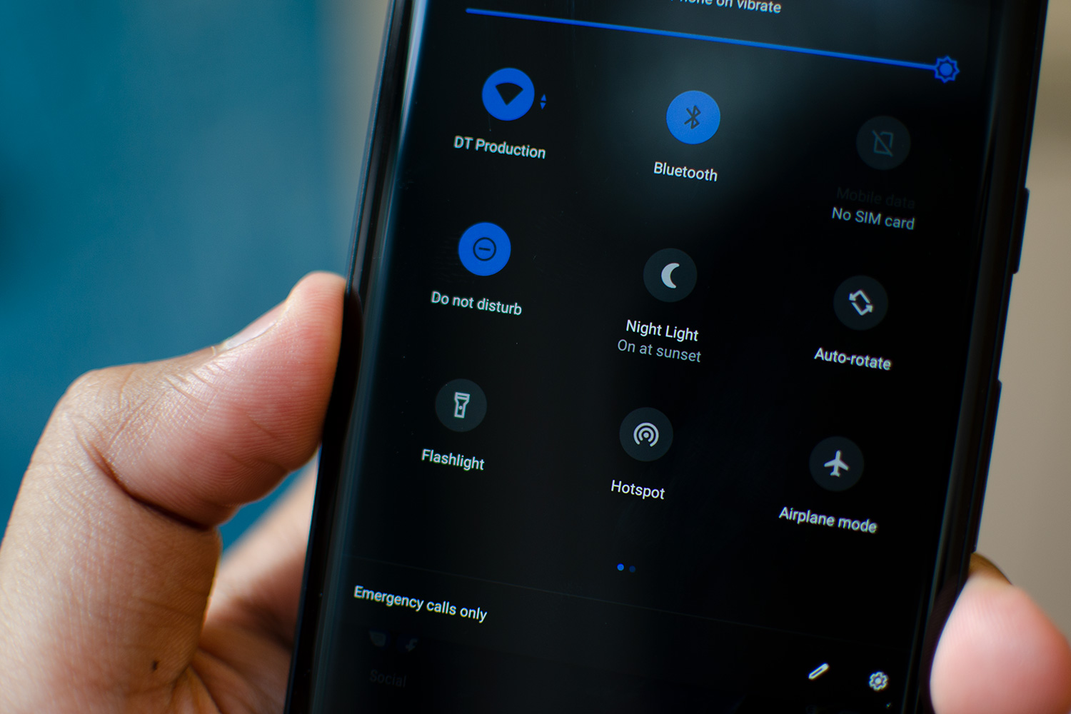 android 9 pie quick settings