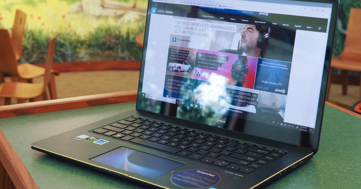 Asus ZenBook Pro 15 UX580 with ScreenPad Review | Digital Trends