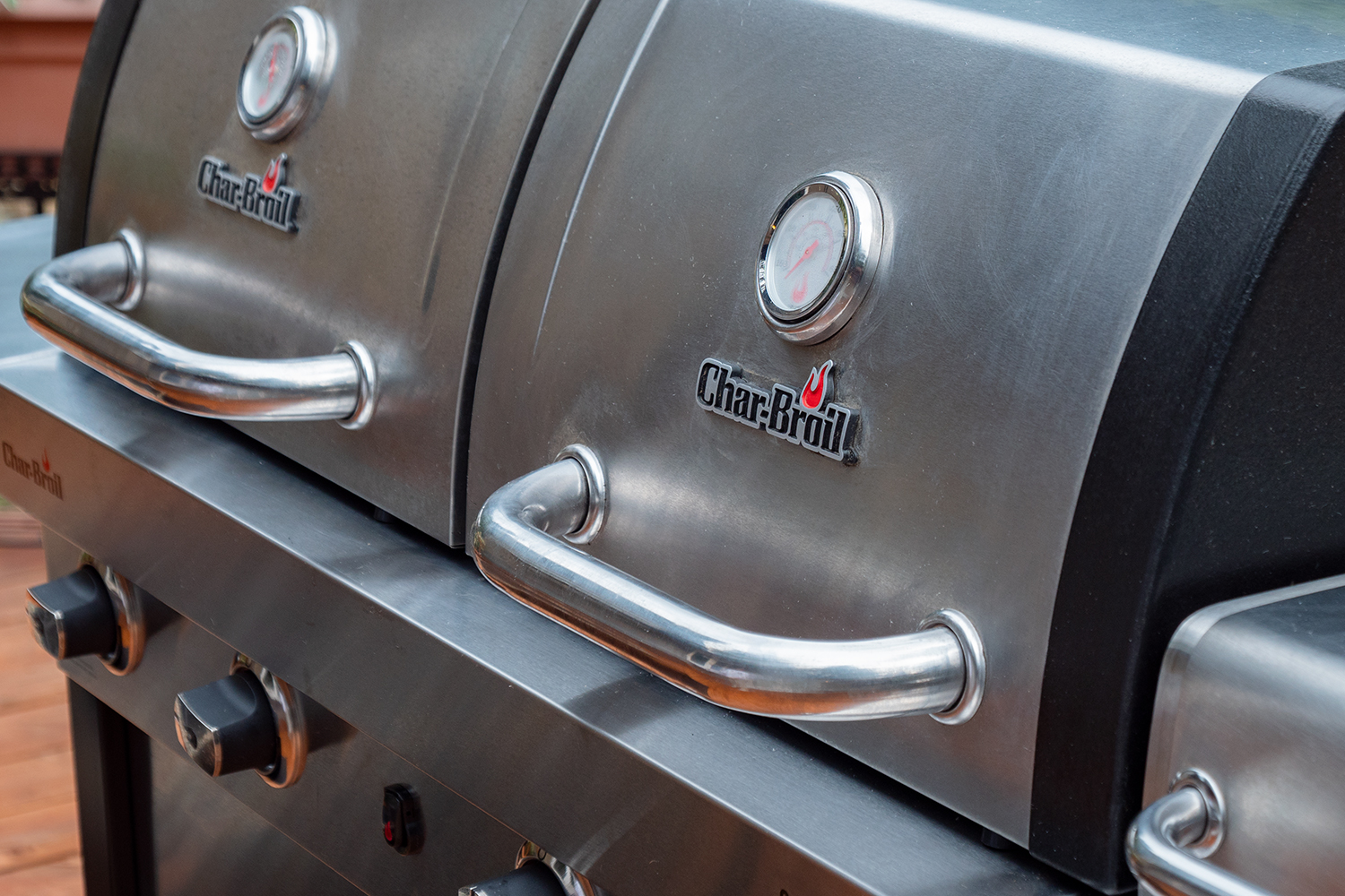 Char-Broil Commercial Tru Infrared Double Header grill