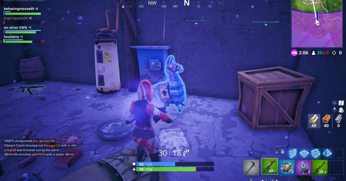 Fortnite 'Search Jigsaw Puzzle Pieces in Basements' Challenge