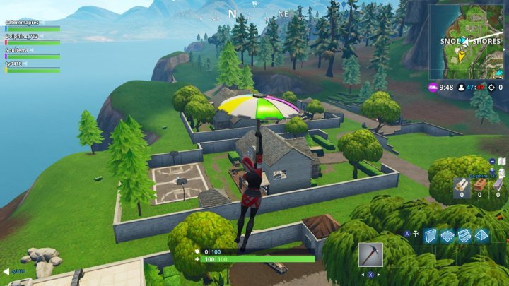 Fortnite week 10 challenge: jigsaw puzzle pieces