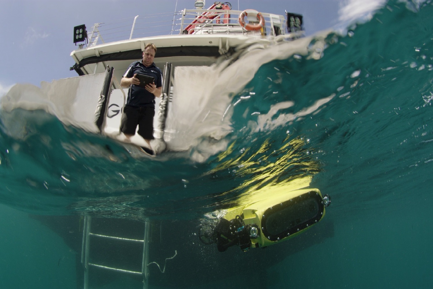 coral reef drone rangerbot matthew dunbabin test model 1