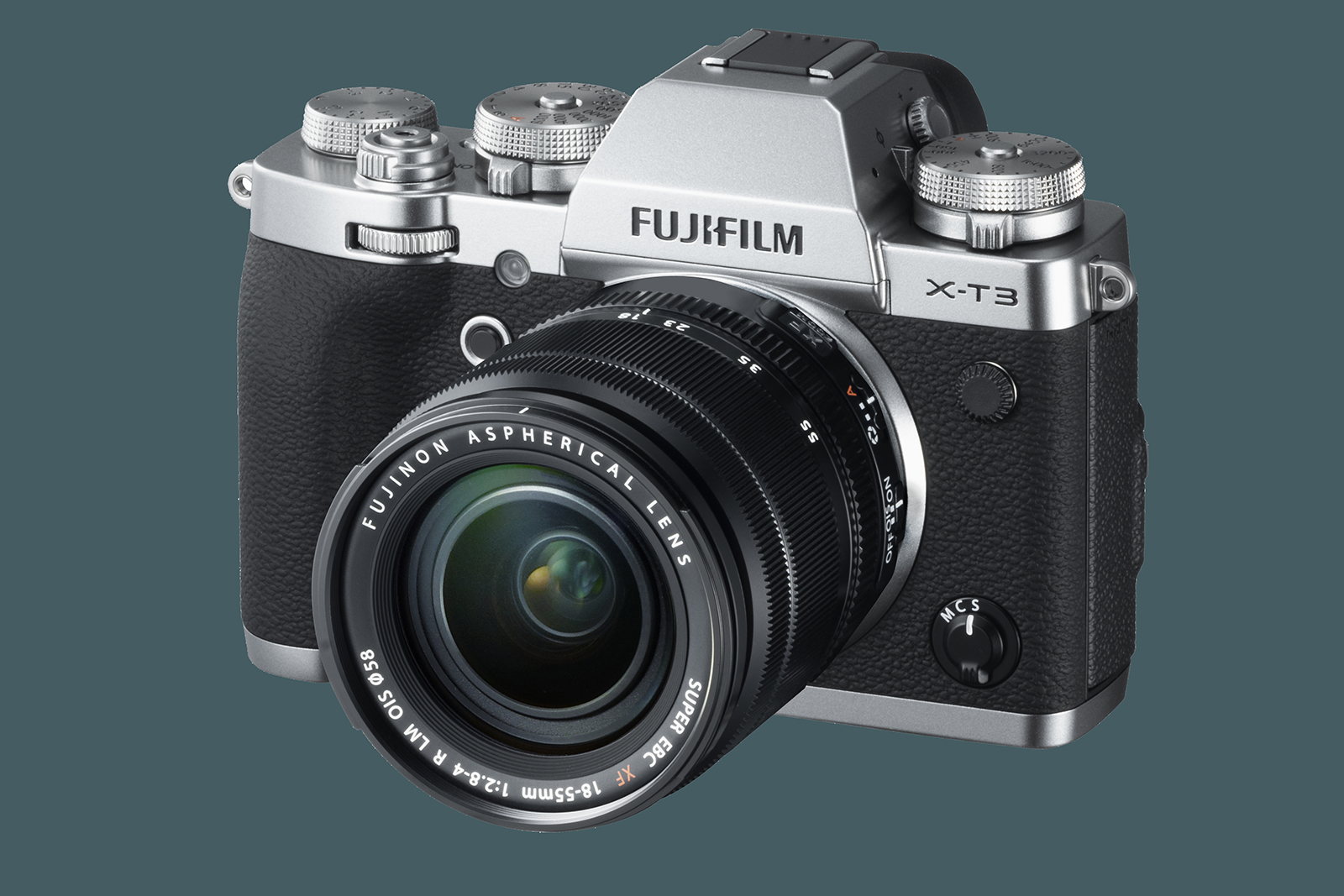 fujifilm unveils x t3 mirrorless camera with new sensor and processor silver leftobl xf18 55mm