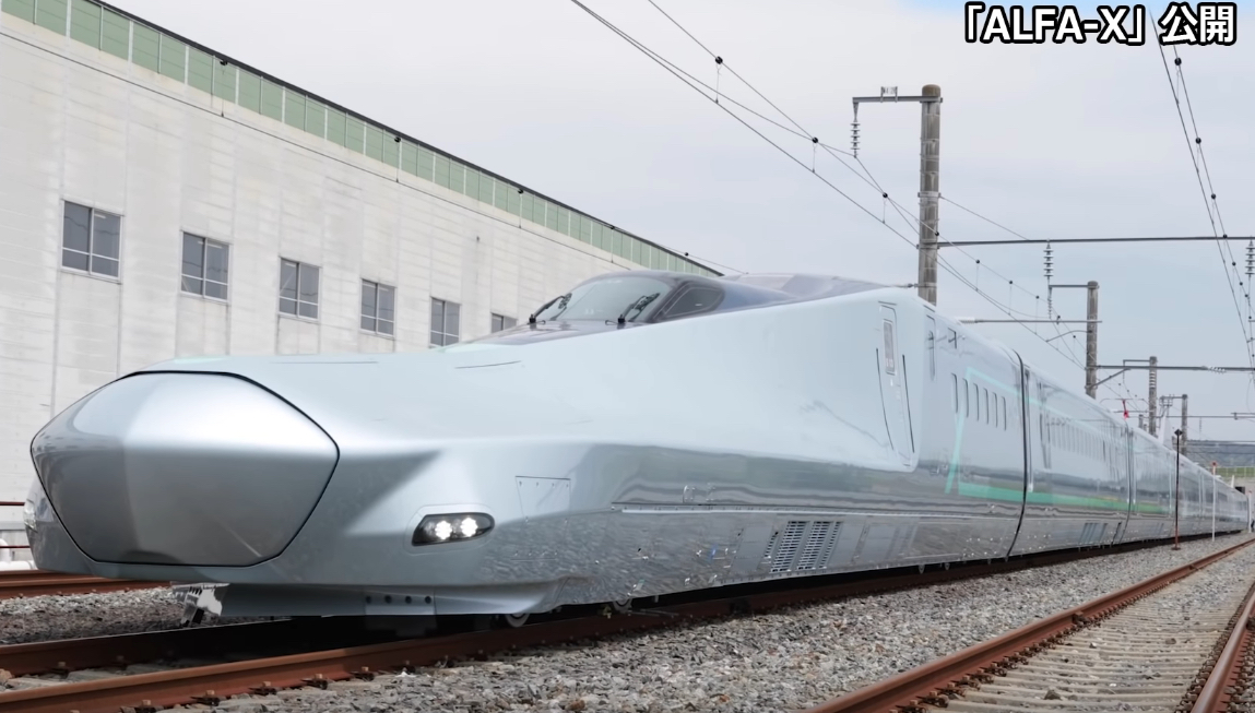 japan next generation shinkansen is its coolest bullet train yet alfa x