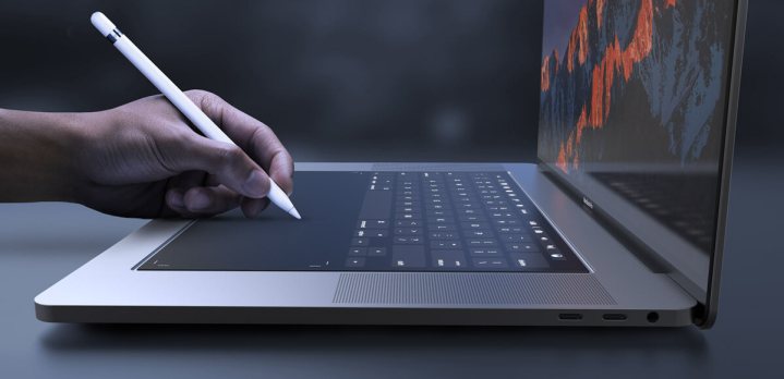 Apple pen on Macbook Concept by Furkan Kasap