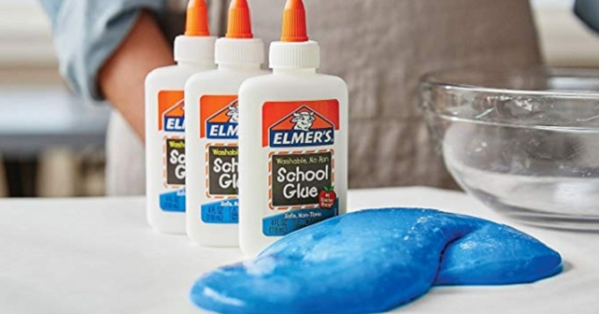 White Glue Slime - 2 Foolproof Elmer's Glue Slime Recipes