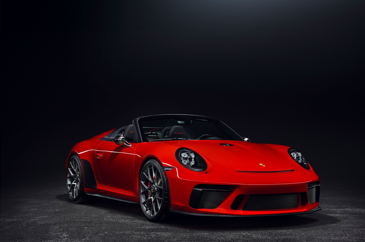 Porsche 911 Speedster red