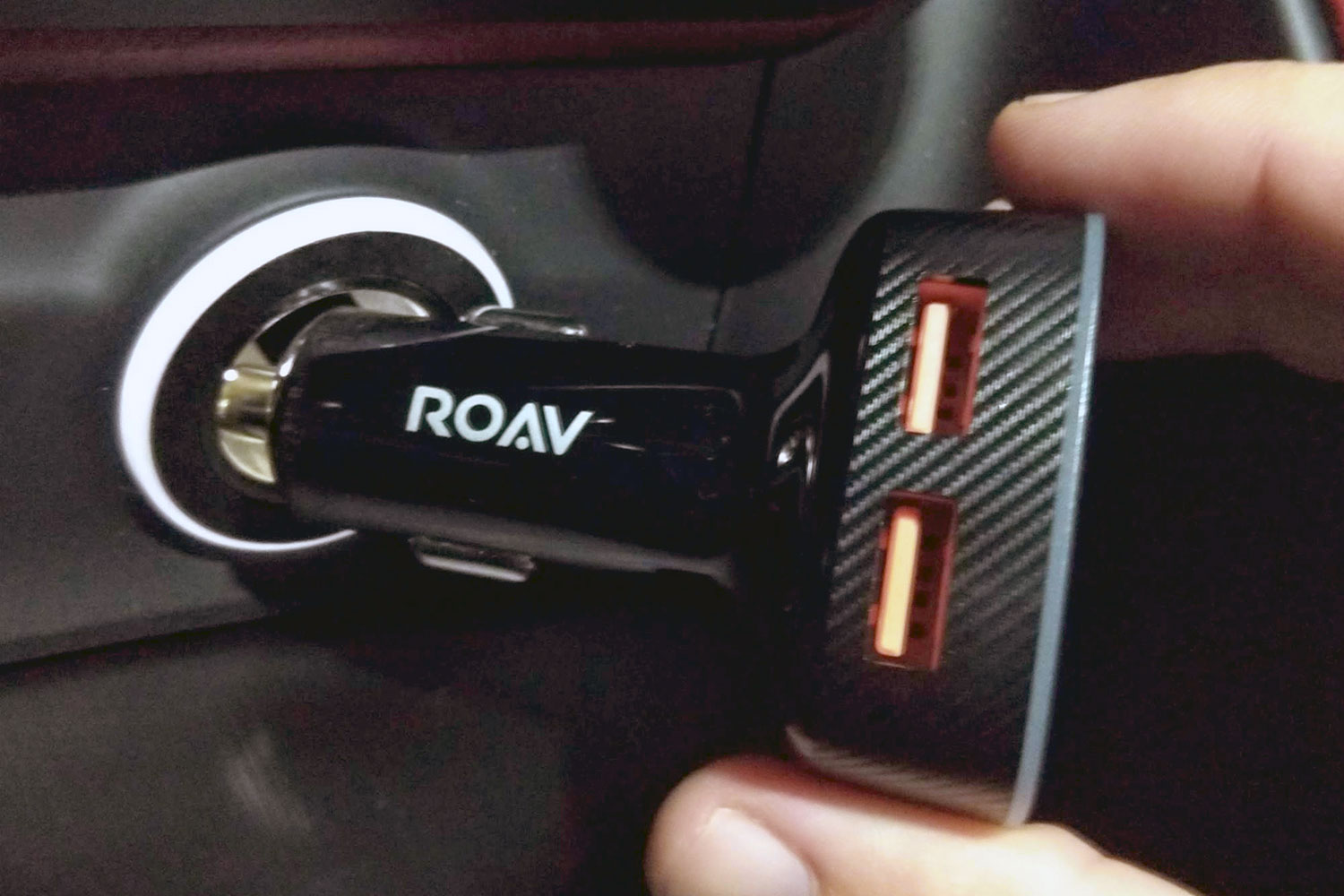  Roav Viva Pro, by Anker, Alexa-Enabled 2-Port USB Car Charger  for Navigation and Music Streaming, for Cars with Bluetooth/CarPlay/Android  Auto/Aux-in/FM Reception : Cell Phones & Accessories
