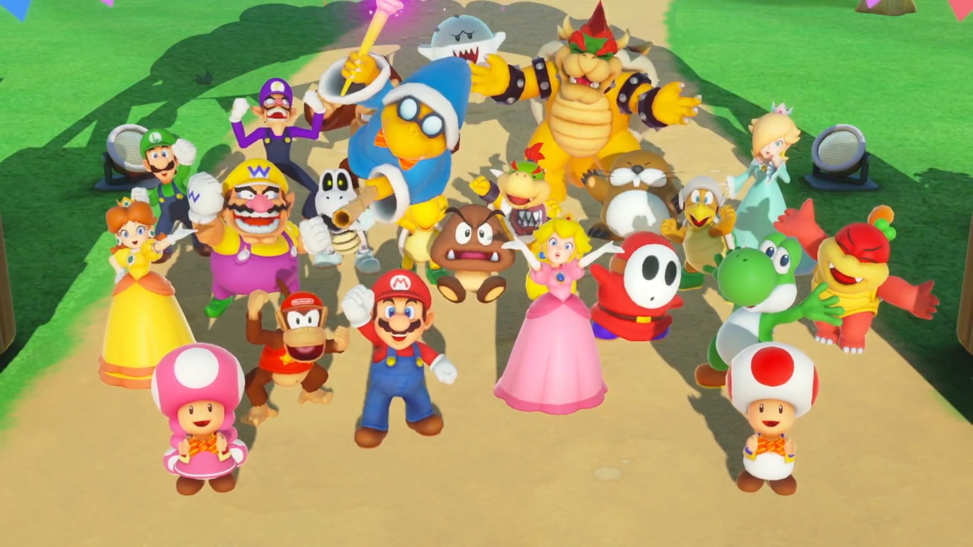 How to unlock characters in the Mario Party?