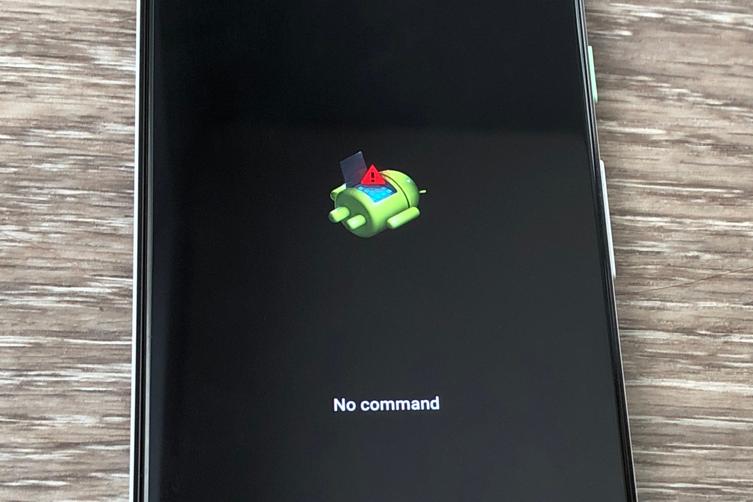 Pixel 3 recovery mode