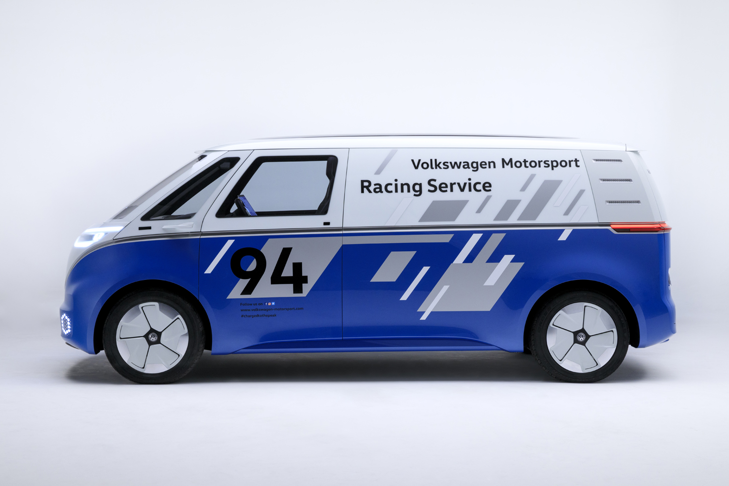 Volkswagen ID Cargo race support vehicle