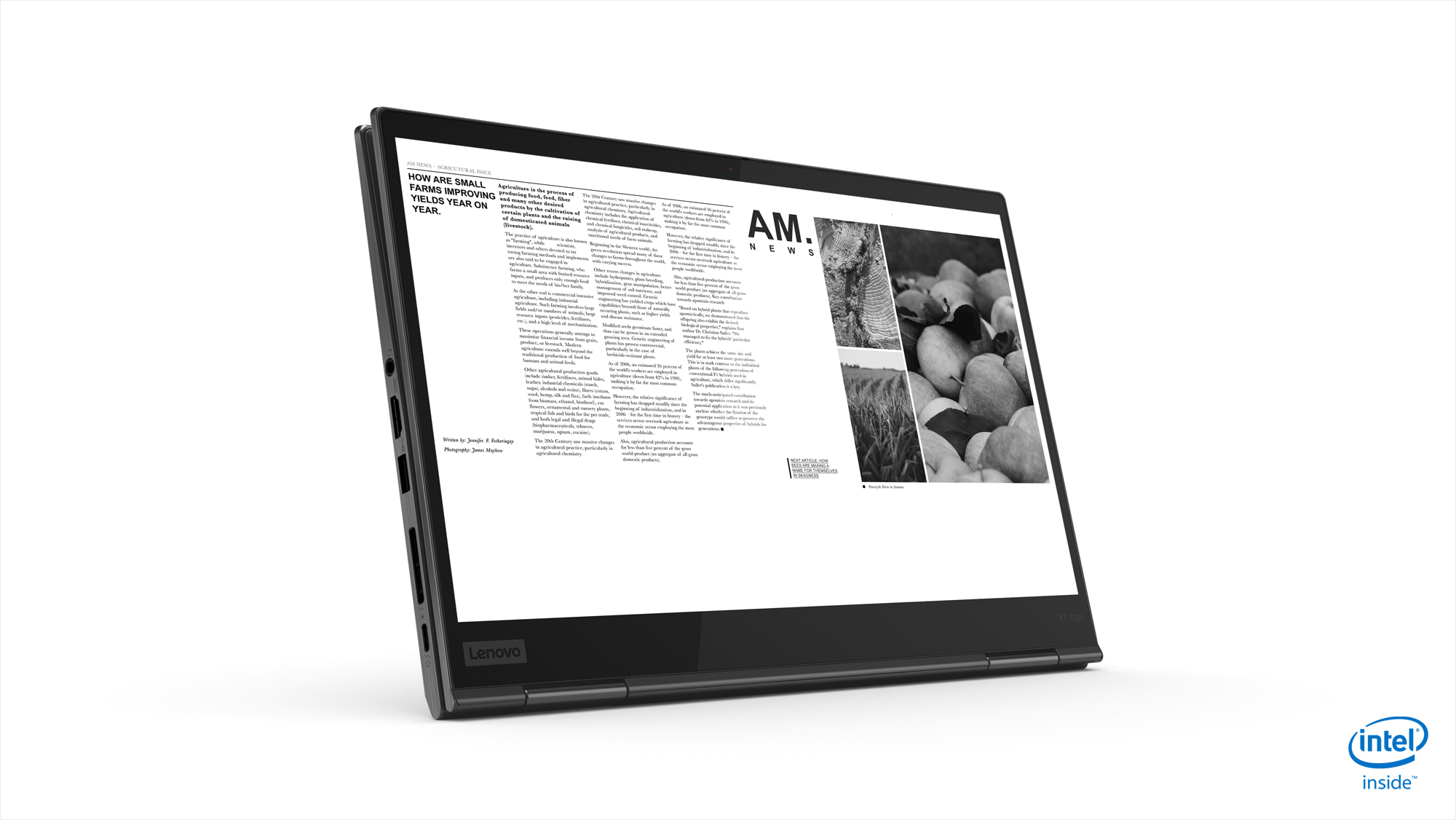lenovo updated thinkpad x1 carbon yoga ces 2019 09 hero tablet horizontal front facing