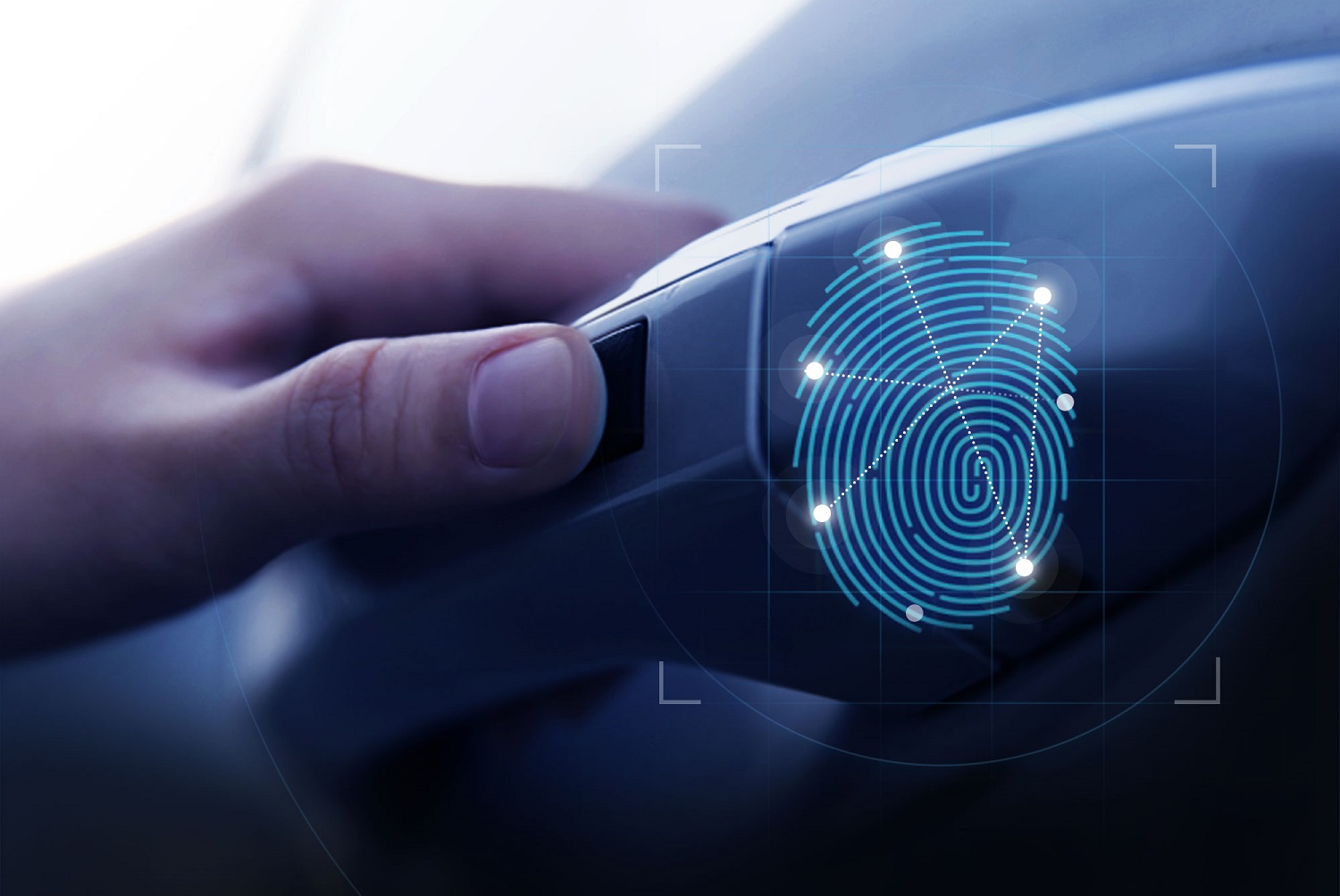 Hyundai Santa Fe fingerprint sensor
