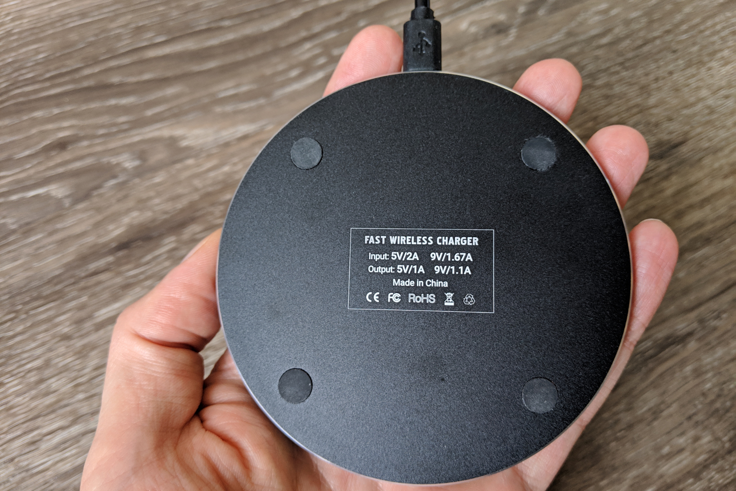 Mikol wireless charging pad