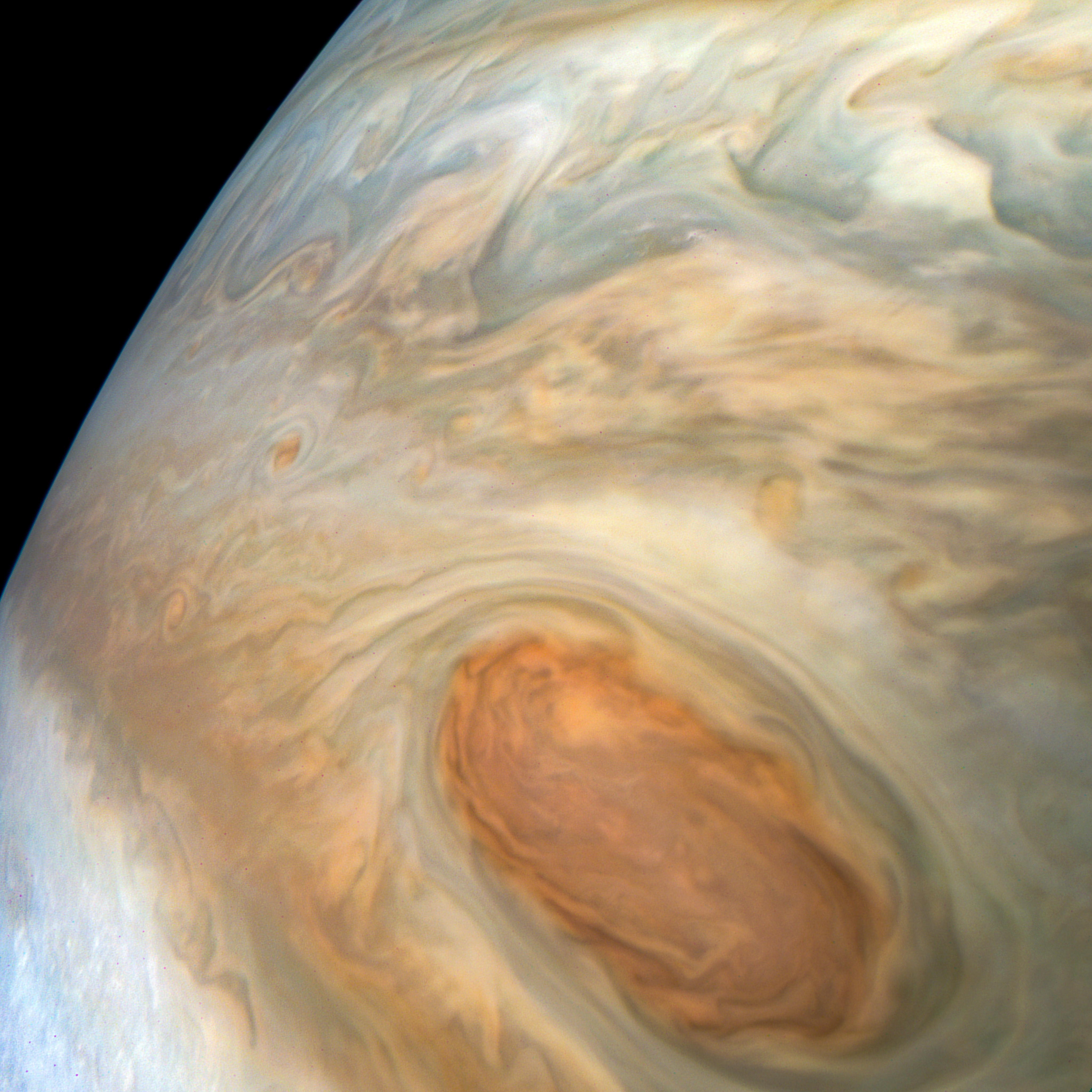 Gorgeous Images Of Storms And Cloud Formations In Jupiter Atmosphere Gorgeous Images Of Storms And Cloud Formations In Jupiter Atmosphere