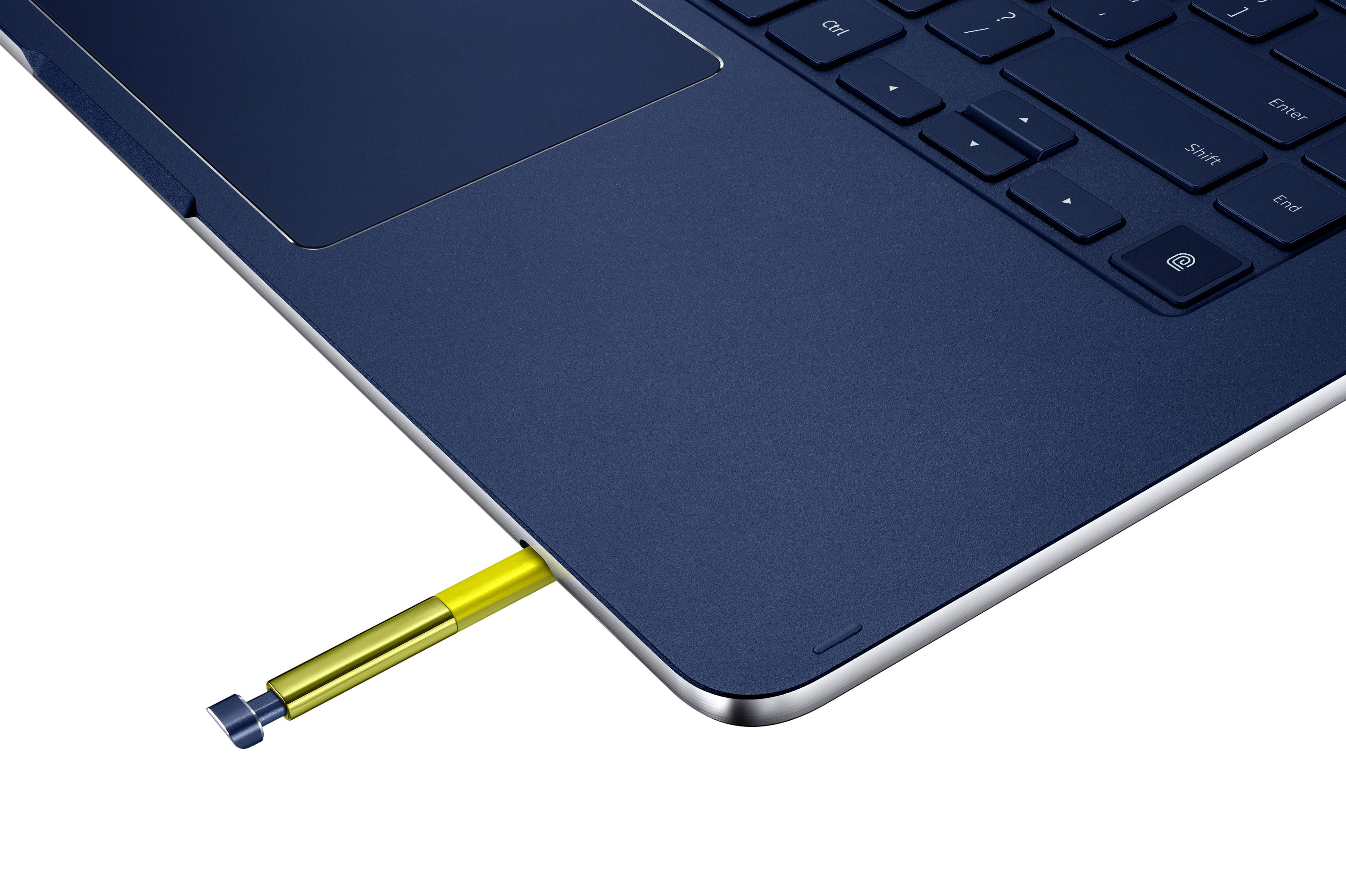 samsung announces notebook 9 pen pr nt950sbe 006 s close up blue