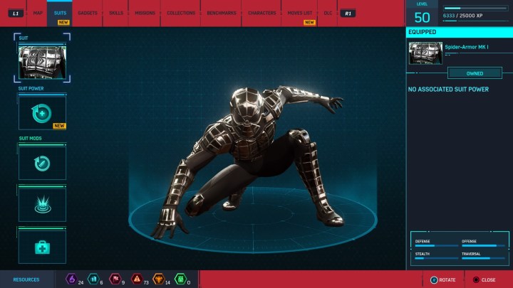 Spider-man in his mk 1 suit.