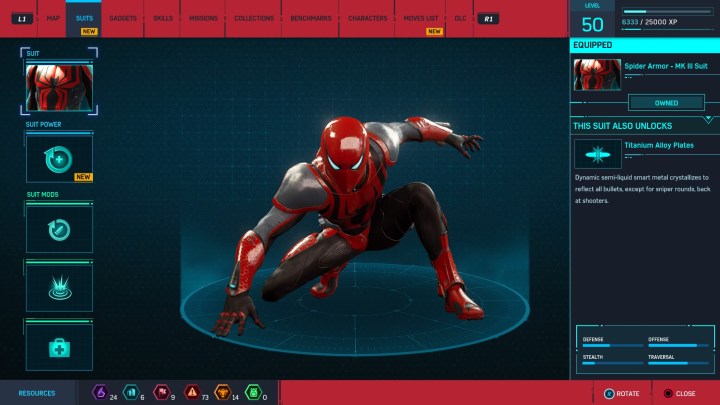 Spider-man in his mk 3 suit.