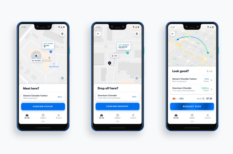 Waymo One screen shot