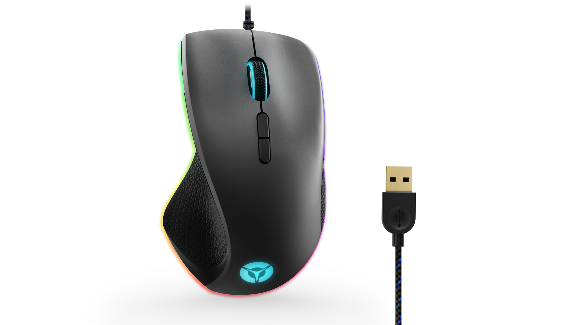 lenovo announce new legion gaming peripherals ces 2019 13 m500 front facing with usb